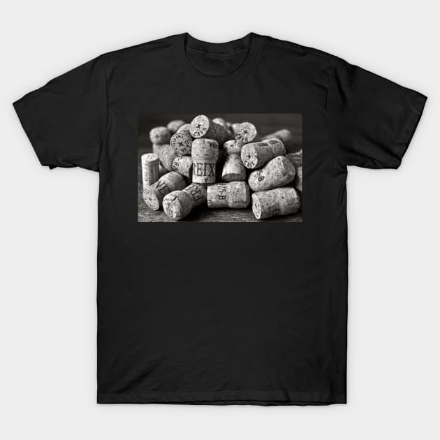 Cork of Champagne T-Shirt by SILVA_CAPITANA